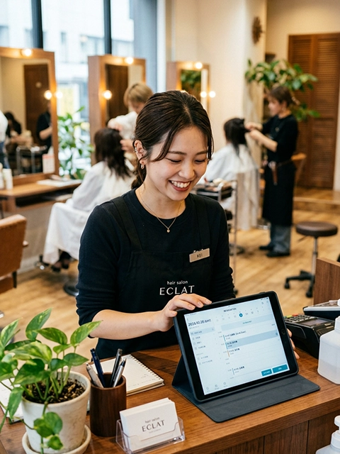 高額なシステムはもう不要。月額1,000円で作る、お店専用のカンタン予約窓口。